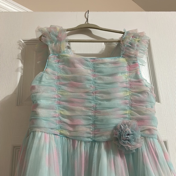 Jona Michelle Colorful Tulle Dress - Picture 2 of 7